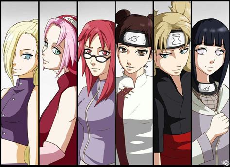 hottest women in naruto